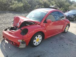 Salvage cars for sale at Reno, NV auction: 2001 Volkswagen New Beetle GLX