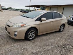Salvage cars for sale at Temple, TX auction: 2010 Toyota Prius