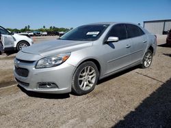 Salvage cars for sale from Copart Mercedes, TX: 2015 Chevrolet Malibu 1LT