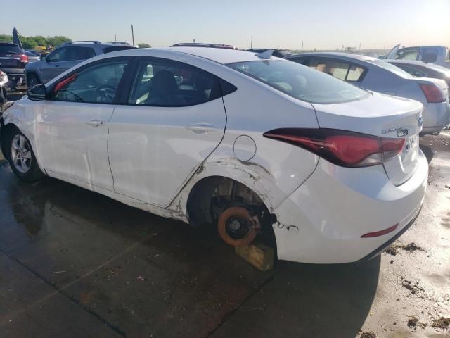 2015 Hyundai Elantra SE