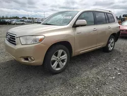 Salvage cars for sale at Eugene, OR auction: 2008 Toyota Highlander Limited