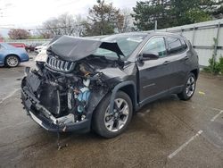 Vehiculos salvage en venta de Copart Moraine, OH: 2019 Jeep Compass Limited