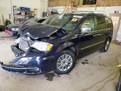 Salvage cars for sale at Ham Lake, MN auction: 2013 Chrysler Town & Country Touring L