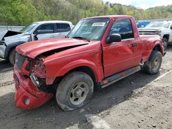 Salvage cars for sale at Hurricane, WV auction: 2003 Ford Ranger