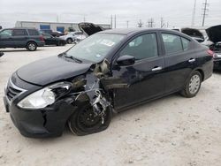 Salvage cars for sale at Haslet, TX auction: 2017 Nissan Versa S