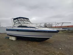 Salvage boats for sale at Dyer, IN auction: 1987 Bayliner 2555