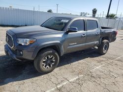 Salvage cars for sale from Copart Van Nuys, CA: 2019 Toyota Tacoma Double Cab