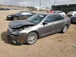 Salvage cars for sale from Copart Colorado Springs, CO: 2011 Ford Fusion SEL