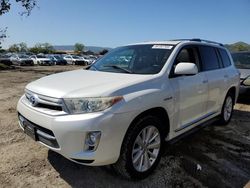 Toyota Highlander salvage cars for sale: 2011 Toyota Highlander Hybrid Limited