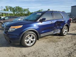 Salvage cars for sale at Spartanburg, SC auction: 2011 Ford Explorer Limited