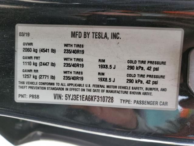 2019 Tesla Model 3