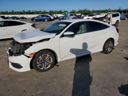 Salvage cars for sale from Copart Fresno, CA: 2016 Honda Civic LX