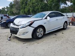 Hyundai Sonata Hybrid salvage cars for sale: 2015 Hyundai Sonata Hybrid