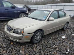 Salvage cars for sale at Windham, ME auction: 2005 Hyundai Elantra GLS