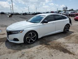 Honda Accord Sport salvage cars for sale: 2022 Honda Accord Sport