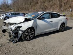 Salvage cars for sale from Copart Marlboro, NY: 2016 Nissan Maxima 3.5S