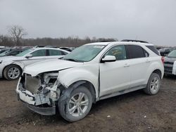 Chevrolet Equinox lt salvage cars for sale: 2011 Chevrolet Equinox LT