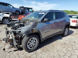 Salvage cars for sale at Bridgeton, MO auction: 2018 Jeep Compass Sport