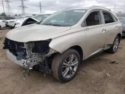 Salvage cars for sale at Elgin, IL auction: 2015 Lexus RX 350 Base
