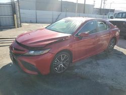 Salvage cars for sale at Sun Valley, CA auction: 2022 Toyota Camry SE