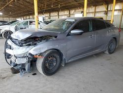 Honda salvage cars for sale: 2018 Honda Civic LX