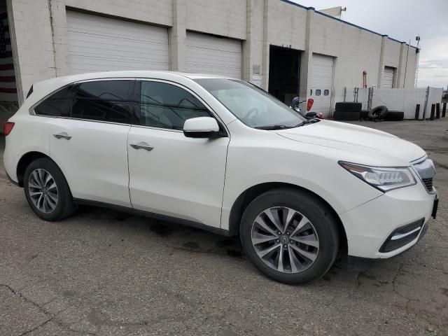 2016 Acura MDX Technology