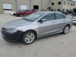 Salvage cars for sale from Copart Wilmer, TX: 2015 Chrysler 200 Limited