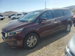 Clean Title Cars for sale at auction: 2016 KIA Sedona LX