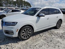 Salvage cars for sale at Loganville, GA auction: 2019 Audi Q7 Premium Plus