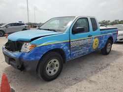 Salvage cars for sale from Copart Houston, TX: 2015 Nissan Frontier S