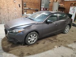 Salvage cars for sale from Copart Ebensburg, PA: 2018 Mazda 3 Sport