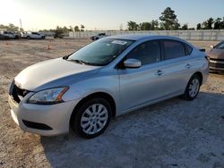 Salvage cars for sale at Houston, TX auction: 2015 Nissan Sentra S