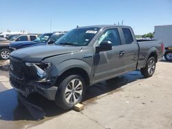 Salvage cars for sale at Grand Prairie, TX auction: 2020 Ford F150 Super Cab