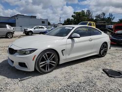 Salvage cars for sale from Copart Opa Locka, FL: 2019 BMW 430I