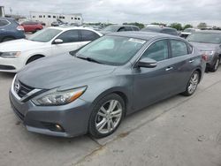 Salvage cars for sale at Grand Prairie, TX auction: 2016 Nissan Altima 3.5SL