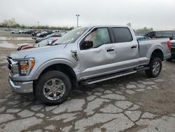 Salvage cars for sale at Indianapolis, IN auction: 2022 Ford F150 Supercrew