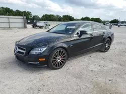 Salvage cars for sale at New Braunfels, TX auction: 2012 Mercedes-Benz CLS 550