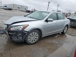 Salvage cars for sale at Chicago Heights, IL auction: 2008 Honda Accord LX