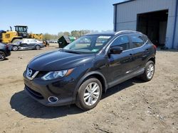 Salvage cars for sale from Copart Windsor, NJ: 2018 Nissan Rogue Sport S