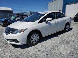 Salvage cars for sale from Copart Elmsdale, NS: 2015 Honda Civic LX