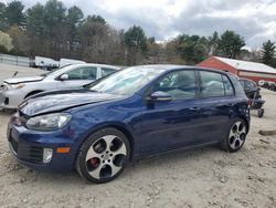 Volkswagen salvage cars for sale: 2011 Volkswagen GTI