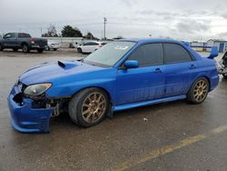 Subaru salvage cars for sale: 2007 Subaru Impreza WRX STI