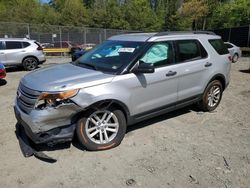 Salvage cars for sale at Waldorf, MD auction: 2015 Ford Explorer