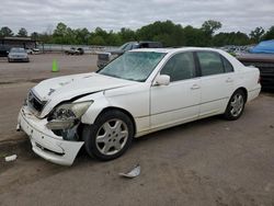 Salvage cars for sale from Copart Florence, MS: 2004 Lexus LS 430