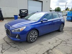 Salvage cars for sale at Woodburn, OR auction: 2018 Hyundai Elantra GT
