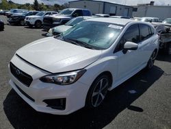 Salvage cars for sale from Copart Vallejo, CA: 2018 Subaru Impreza Sport