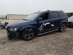 Salvage cars for sale at Temple, TX auction: 2017 Dodge Journey Crossroad