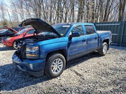 Salvage cars for sale from Copart Candia, NH: 2016 Chevrolet Silverado K1500 LT