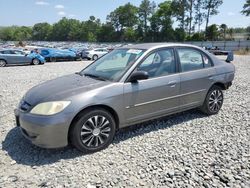 Salvage cars for sale from Copart Byron, GA: 2004 Honda Civic LX