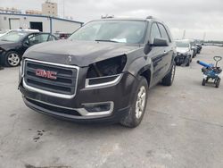 Salvage cars for sale at New Orleans, LA auction: 2016 GMC Acadia SLE